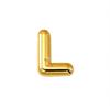 Fashionable And Trendy Small Letter Stainless Steel Bubble 26 Letter Earrings 1 Pair