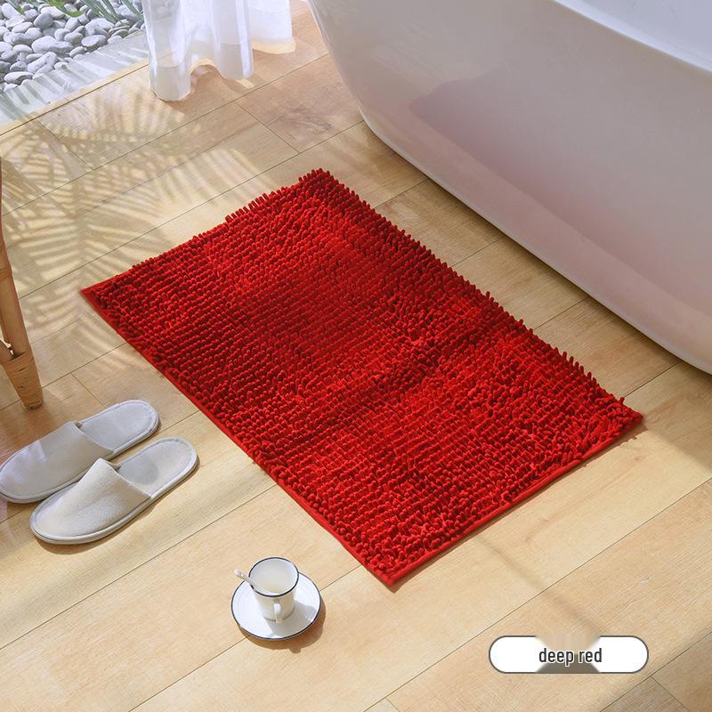 Шениловый Нескользящий Впитывающий Коврик для Ванной - Для Двери, Туалета или Прикроватный