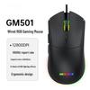 OLOEY GM501 Вертикальная RGB проводная игровая мышь