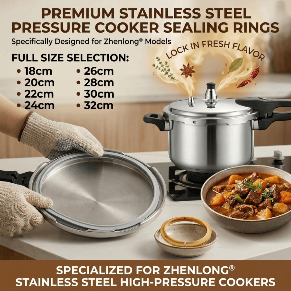 2-8L Pressure Cooker Sealing Ring 18-32cm Replacement Part Silicone Rubber Gasket  Cooker Parts