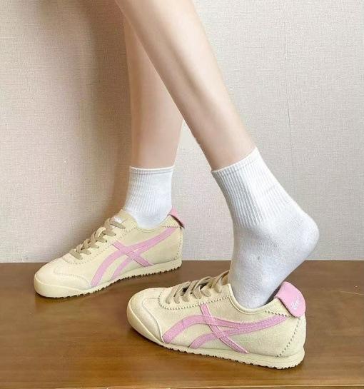 Американские ретро кроссовки на мягкой подошве с внутренней высотой, желтые немецкие тренировочные туфли, женские весенние новые спортивные и повседневные кеды, обувь Форреста Гампа