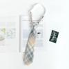 JK Bow Tie for Women, Japanese Uniform Shirt, College Style Student Plaid Tie, Men's Free Ribbon Accessories