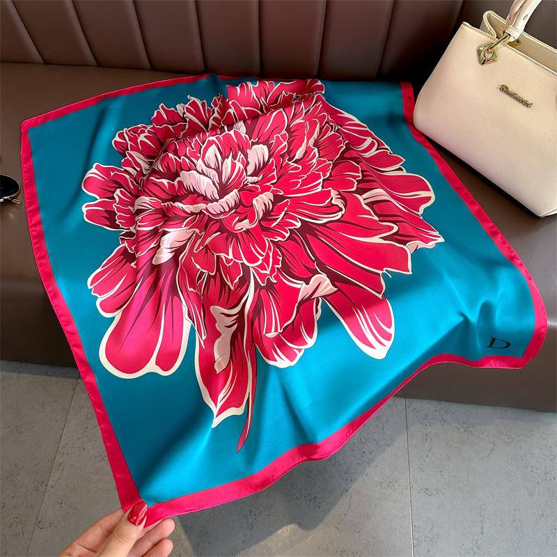 70 * 70 см новый шелковый маленький квадратный шарф для защиты шеи женщин профессиональный шарф универсальный шарф для волос шарф