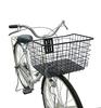 Капитан Олень (КАПИТАН ОЛЕНЬ) Проволочная корзина для переднего использования, квадратная, большая, черная, Y-5247