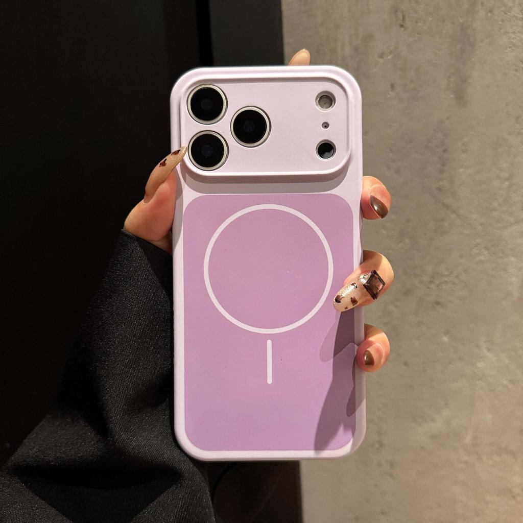 Dual-Color Silicone Drop-Proof Protective Case for iPhone 17pm, 16pm, 15pro
