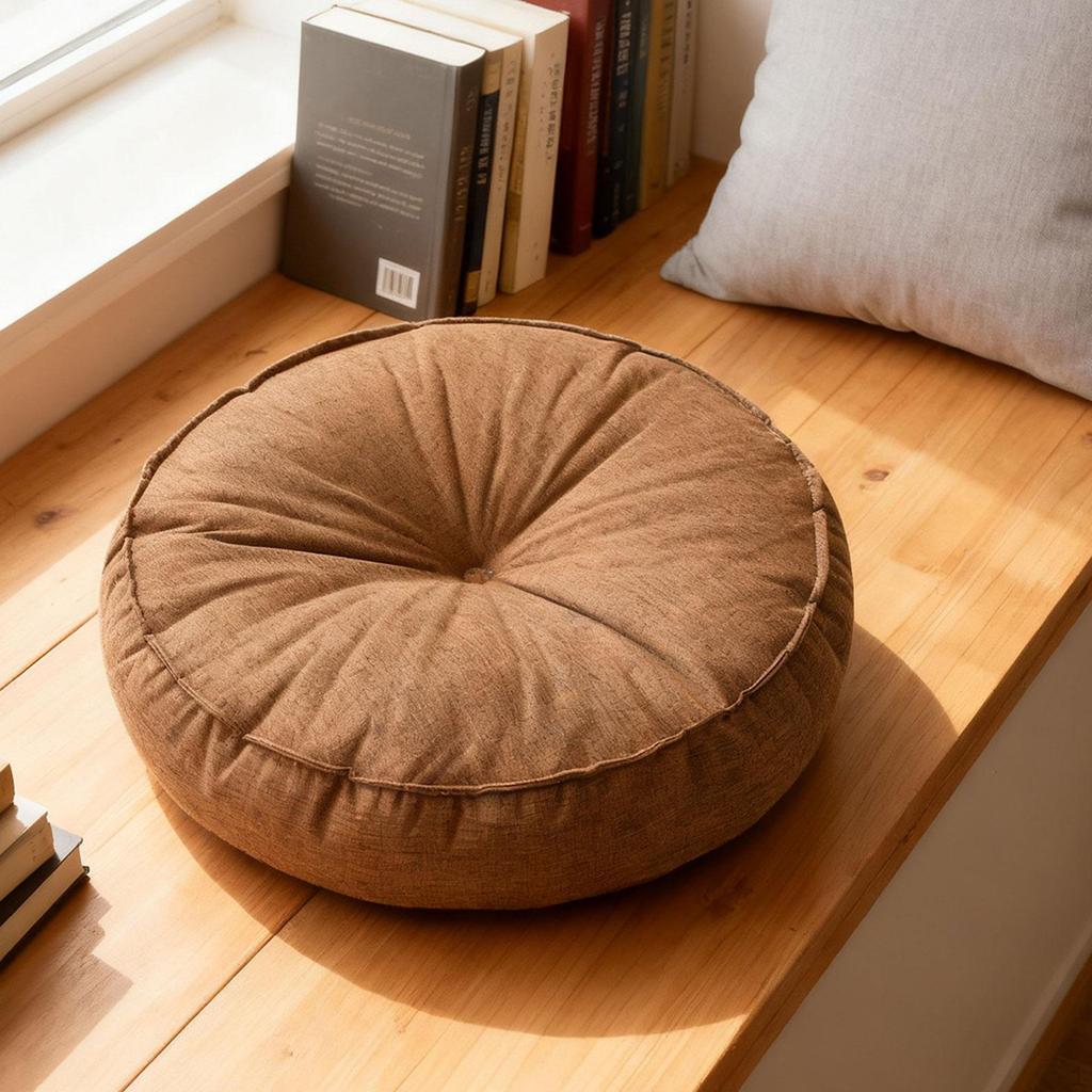 Floor Cushion Pad Comfortable Seating Meditation Pillow for Chair Sofa Office Indoor
