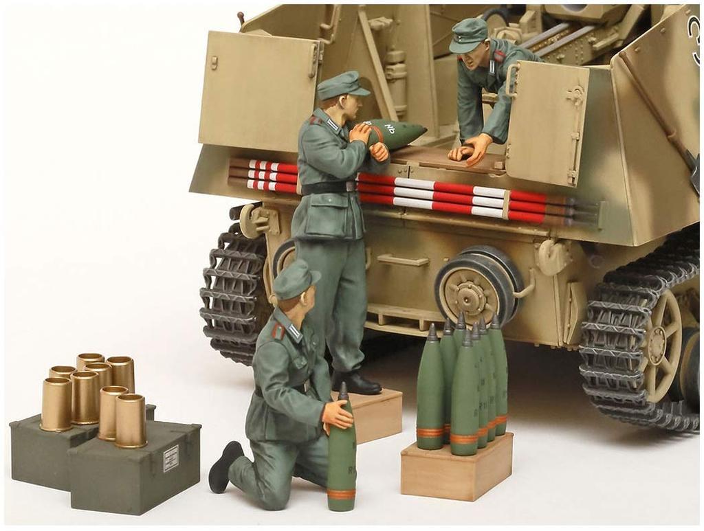 Tamiya Military Miniature Series 367 German Heavy Howitzer Hummel Late Model Plastic Model 35367 1/35 No. Self-Propelled