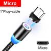 Magnetic Micro USB Cable IPhone Samsung Android Fast Charger USB Type C Cable Mobile Phone Cord Wire