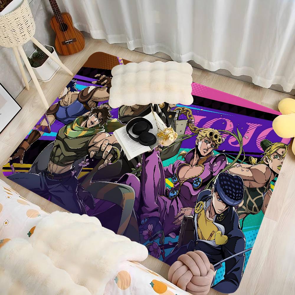 Коврик для пола J-JoJo's Bizarre Adventure, скандинавский стиль, домашний коврик для двери, коврики для ванной-туалета, коврик для декора спальни, отеля
