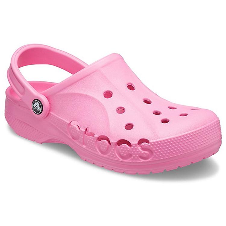 Crocs Пляжные розово-красные сандалии 10126-669