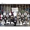Puntos Home Christmas Decoration Wall Window Glass Xmas Stickers Decal Patch Decor