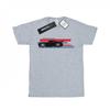 Girls Cars Jackson Storm Stripes Cotton T-Shirt