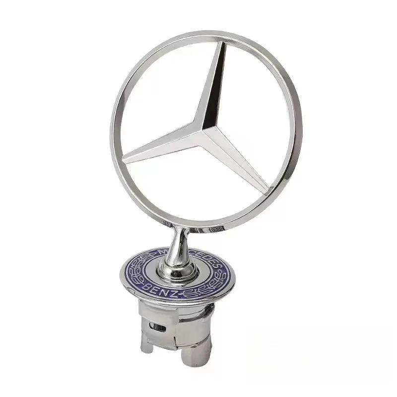 Эмблема-значок из цинкового сплава для капота автомобиля для Mercedes Benz AMG W213 W223 W240 W212 W222 W221 W211 W220 W210 W207 W140