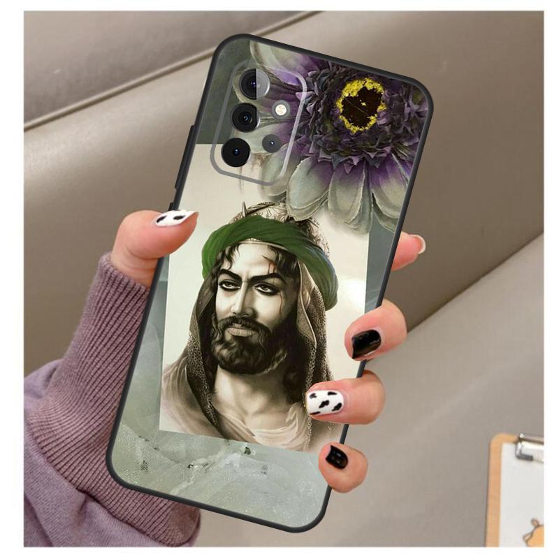 Исламский Арабский Чехол Имама Али Хусейна Для Samsung Galaxy A35 A55 A15 A32 A12 A22 A52 A06 A54 A34 A14 A56 A36 A26 A16 A13 A53