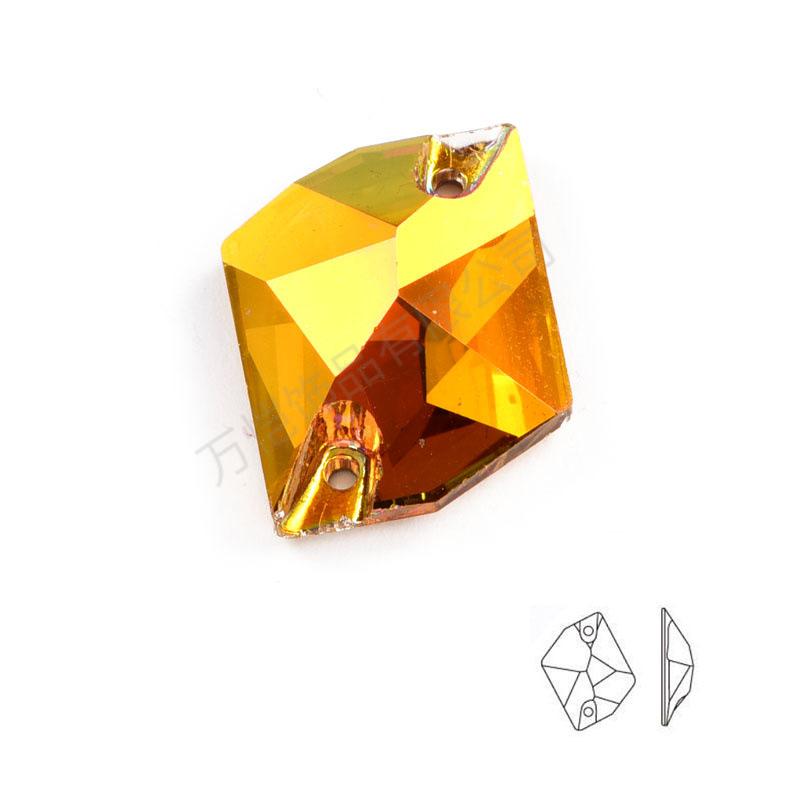 Высококачественная имитация австрийского стекла особой формы K9 Ручная швейная дрель Diy Beauty Polygon Аксессуары для одежды Аксессуары