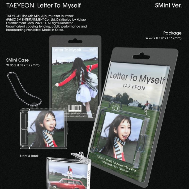 Taeyeon   Letter To Myself  6th Mini Album  sMini Ver.   Smart Album 