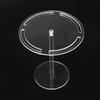 Круглая подставка для очков, стойка для хранения очков, прозрачная вращающаяся подставка для демонстрации солнцезащитных очков, органайзер для очков для стола