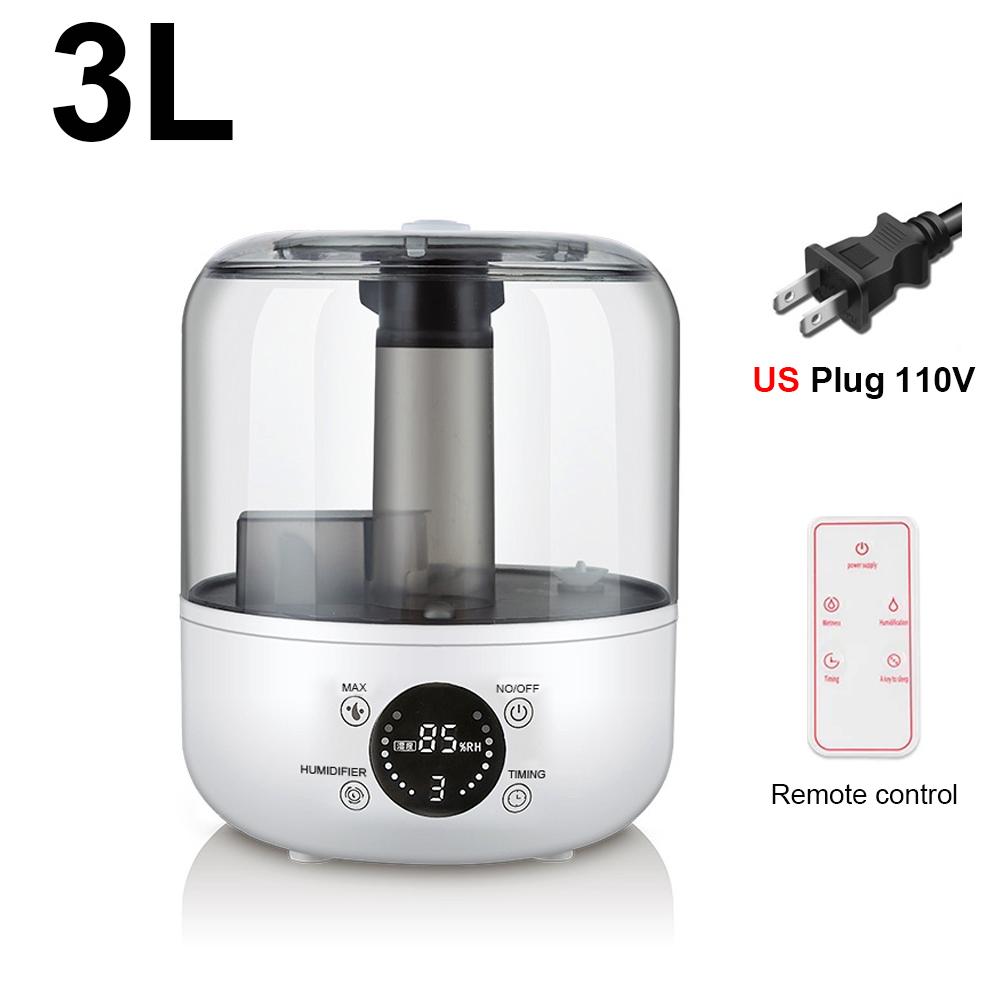 Увлажнитель воздуха Домашние эфирные масла Увлажнители Ультразвуковой аромадиффузор 4 л Большая емкость Ароматерапевтические увлажнители Диффузоры