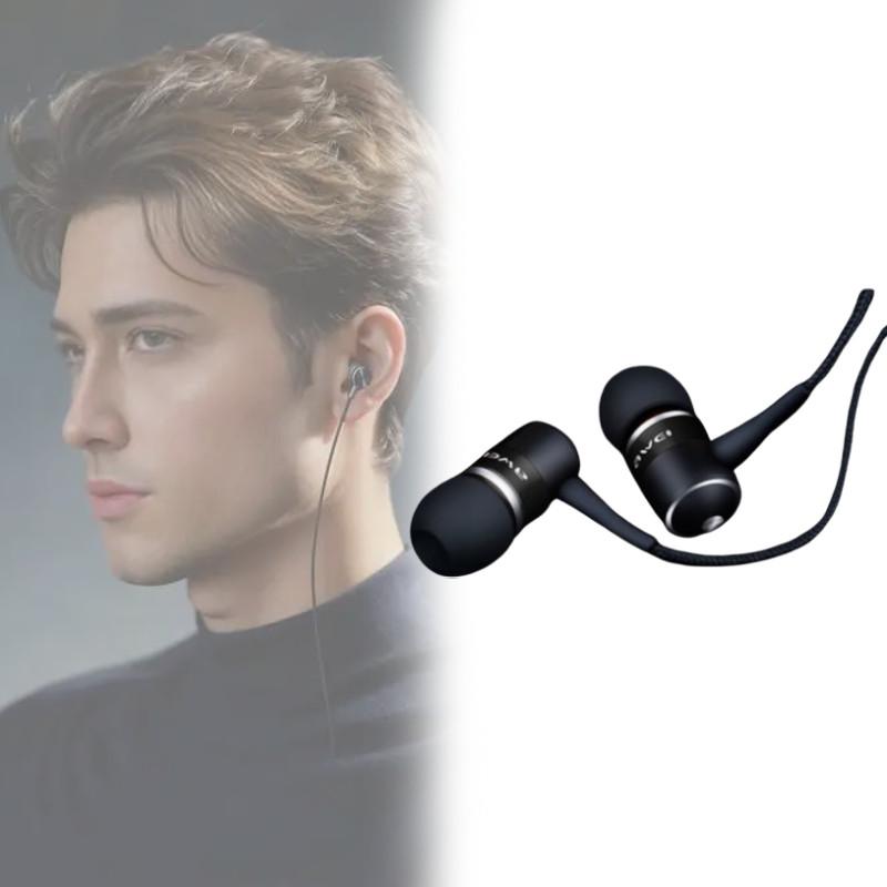 Для телефонов MP3-плееров Наушники Awei Q3 Премиум-качества Супербас Шумоизолирующие наушники