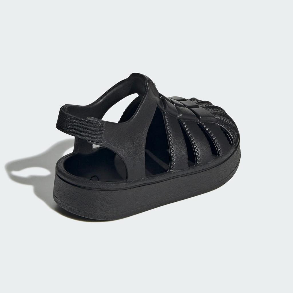 adidas SST Sandals Kids JS2845 Kids' Originals Sandals Core Black / Core Black / Core Black
