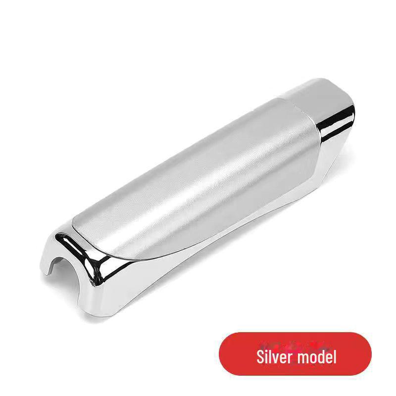 Чехол на ручку ручного тормоза из углеродного волокна красного дерева - стильное украшение для автомобиля