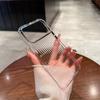 17 Pro Max Luxury Transparent Corrugated Pattern Ultra Thin Case For iPhone 17 Air 16 15 14 13 12 Pro Max Plus Shockproof Soft Cover