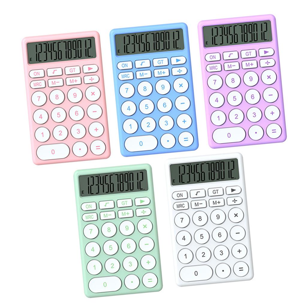 Мультипликационный калькулятор, многофункциональный карманный калькулятор с большим дисплеем для настольного компьютера.