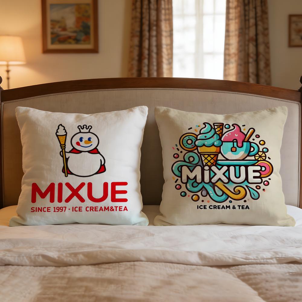 Brand Mixue Cushion Cover 1Pcs Decorative Covers Soft Cushion Case For Sofa Couch Decor 40X40 45X45 Pillowcases
