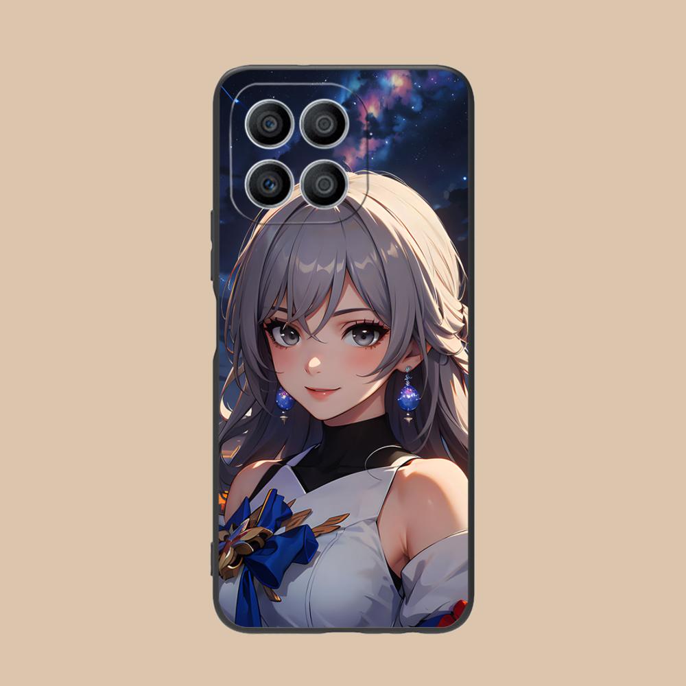 HSR Броня Матовый ТПУ Чехол для Мобильного Телефона для Honor 90 80 70 60 50 30 20 10 9 8 7 Pro S SE Lite 5G Цветной Печатный Чехол