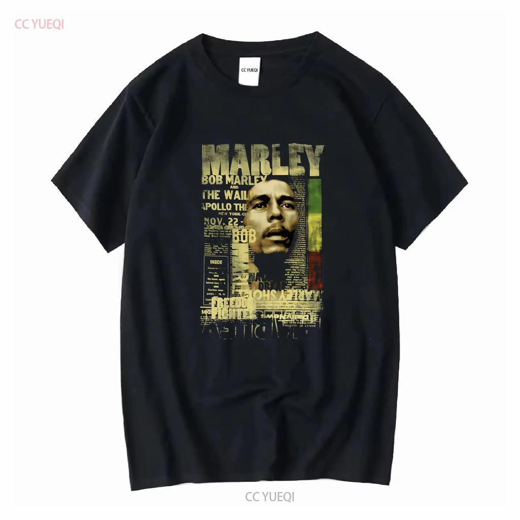 Bob Marley T Shirt Adult Large Black Zion Rootswear Merchandise Rasta One Love long or short sleeves vintage Washed