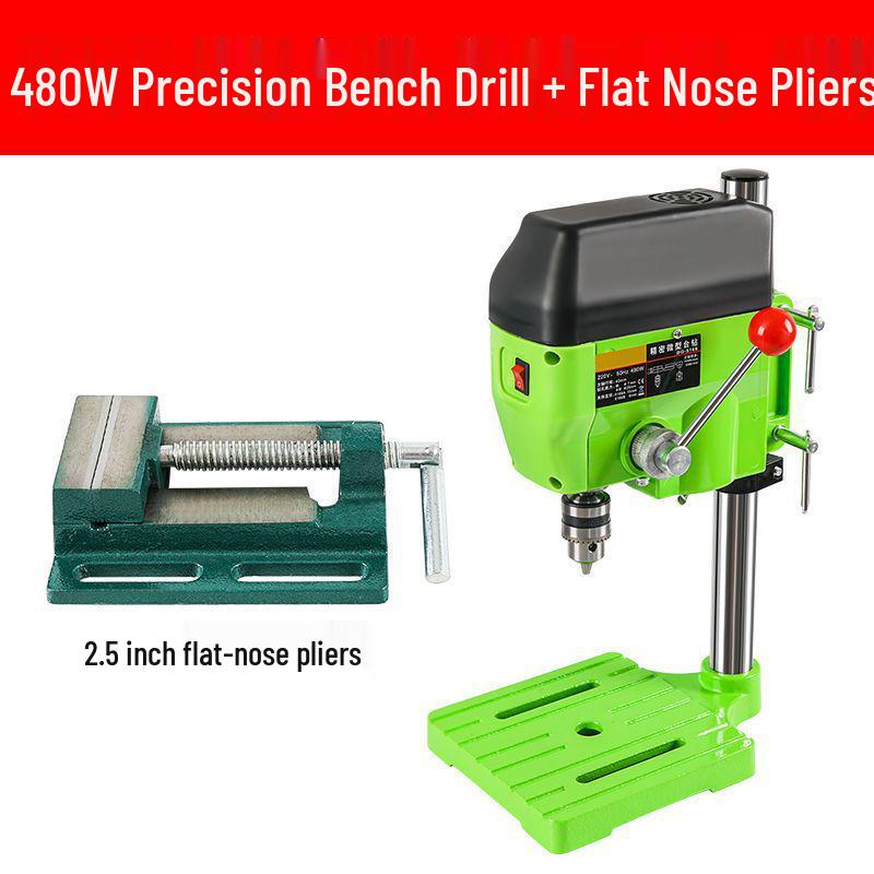 220V High Precision Mini Drill Press: Multifunctional, High-Speed Bench Lathe