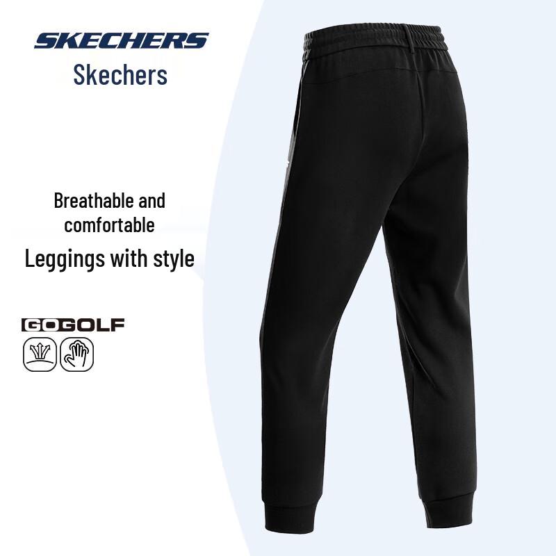 Skechers Мужские зауженные повседневные трикотажные брюки
