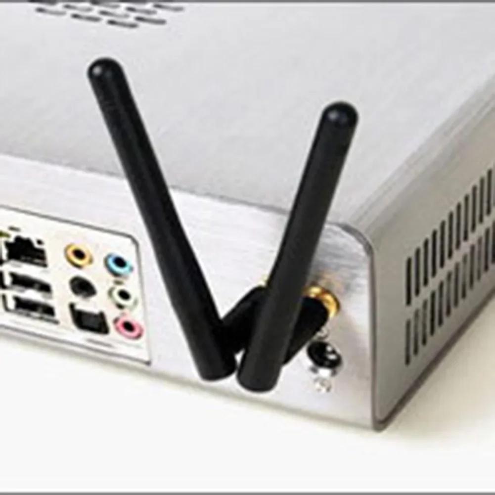 868MHz For Lora Antenna Set of Two 5dBi Gain For SMA Male Connector and Adapter Cable for Communication Networks