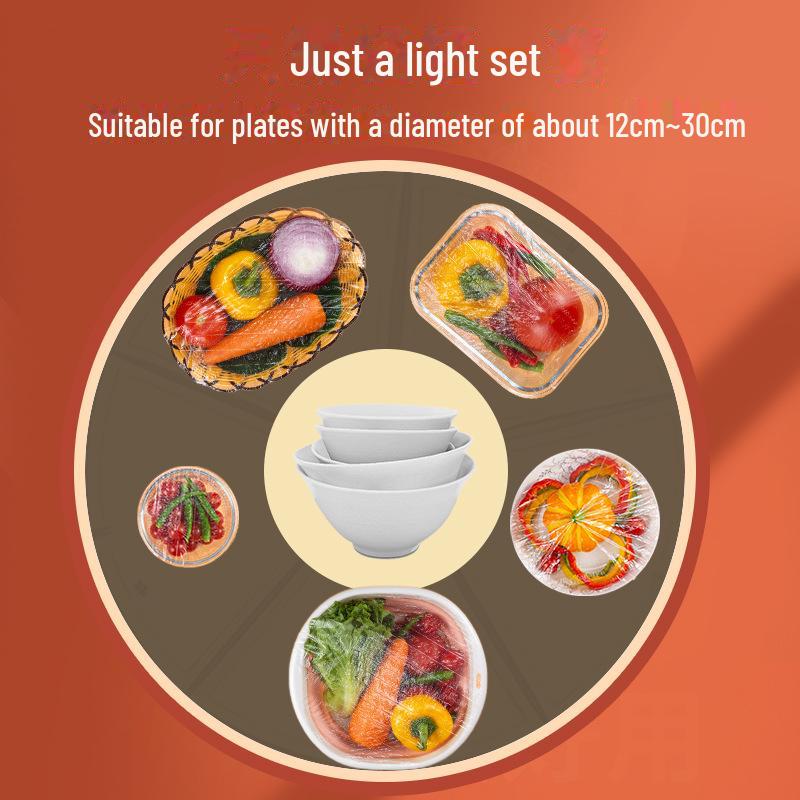 Эластичная одноразовая пластиковая пленка для пищевых продуктов