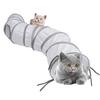 Cat Toys Cat Tunnel and Cat Cube Pop Up Collapsible Kitten Indoor Outdoor Toys-Collapsible 3 Way or 1wayCat Tube- for Cat, Puppy, Kitty, Kitten