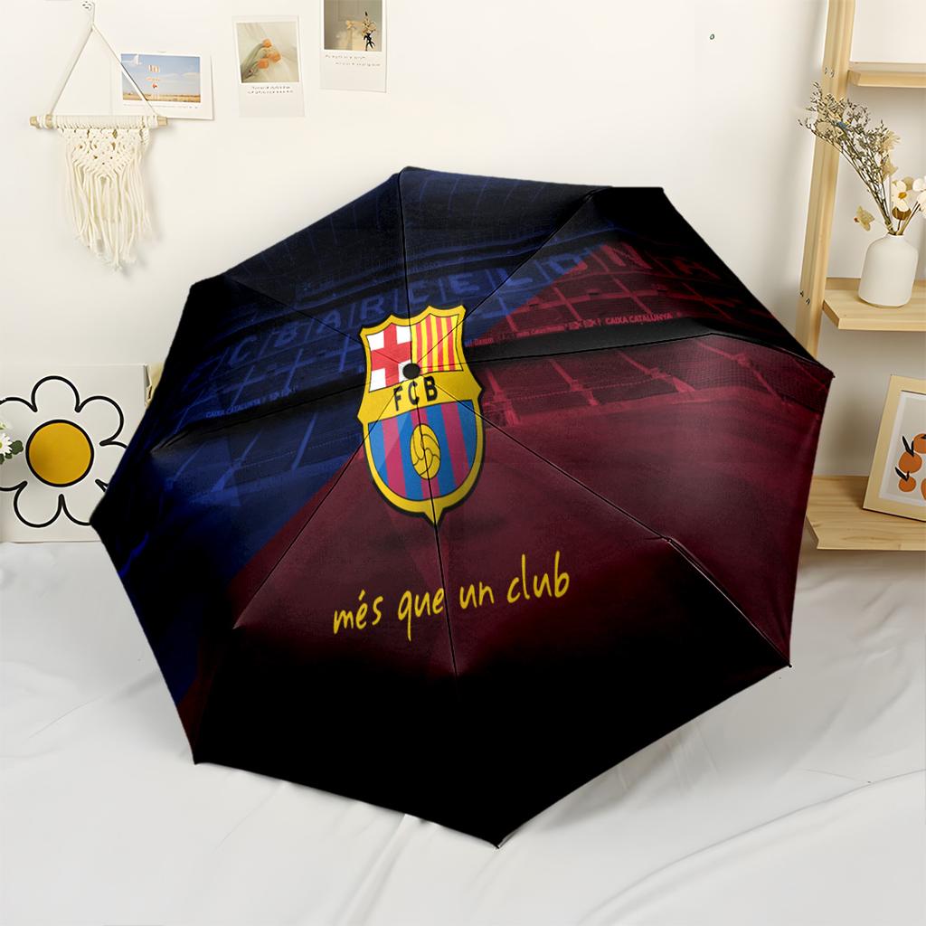 Ryan Giggs Celebration Portable Automatic Umbrella Compact 8-Rib Lightweight Compact Design All-Season Use Compact Folding Umbrella Gift for Festivals