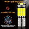 10PCS LED Bulbs T10 W5W 194 501 Super Bright White Fit License Plate Dome Map Door Dash Courtesy Cargo Interior Lights Bulbs 7
