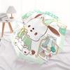 1pc Gift Pochacco Pattern Beautiful Looking Automatic Folding Umbrella, 3 Folding, 8 Pole Frame Design, Durable and Suitable for Travel and Daily Use.