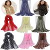 Scarf Neckerchief Headband Hijab Scarf Ladies Women's Scarves Shawl Silk Scarf Polka Dot Scarf