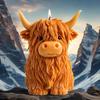 3D Highland Cow Candle Silicone Mold DIY Butterfly Lion Animal Shaped Aromatherapy Candle Plaster Mold Decor Diy Handicrafts