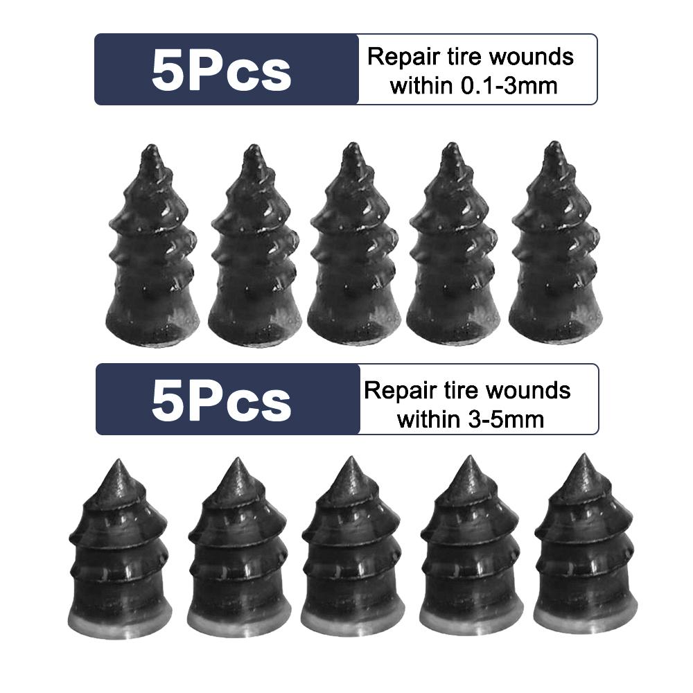 10/20/30 шт. Набор гвоздей для ремонта автомобильных шин с вакуумным насосом, набор для ремонта проколов шин мотоцикла, резиновые гвозди для ремонта бескамерных шин автомобиля и велосипеда