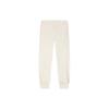 Emerald Solid Color Tapered Casual Mid-Stretch Knit Sports Pants Women Pants Jade-White F11W414607F-IV