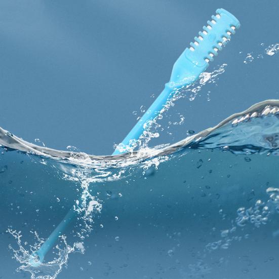 3/12Pcs 2-In-1 Nose Hair Trimmer 360 Degrees Rotating Nose Hair Cutter Double Sided Blades Nose