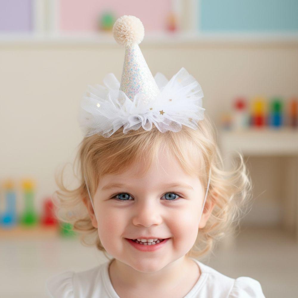 Hair Accessories Lace Headband Colorful Birthday Party Headband Birthday Photoshoot