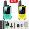 BTONERA BT300 MiniWalkie Talkie Two-way Radio 2 PCS Kids Walkie-talkie PMR/FRS Communication Radio Portable for Camping Toys