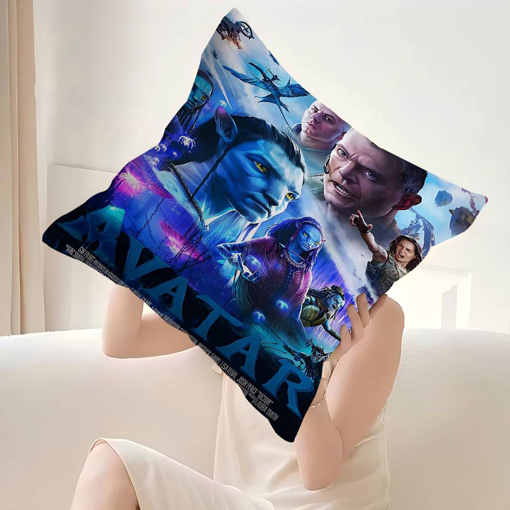 AAvatar Movie Pillow Cover Sofa Cushion Cover Home Room Decoration Children Gift