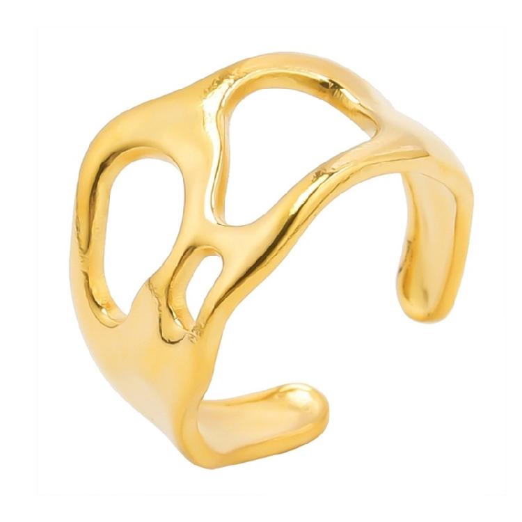 Fashionable Comfortable Rings Unique Irregular Alloy Rings Fashion Accessory Comfortable Wear Ring for Stylish Outfits