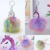 Брелок Подвеска Женский Автомобиль Пушистый Мех Брелок Сумка Повесить Украшения Девушка Брелок Женский Брелок
