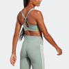 adidas TLRD IMPACT Спортивное нижнее белье Женское Пыльно-зеленое Средняя поддержка HS2855