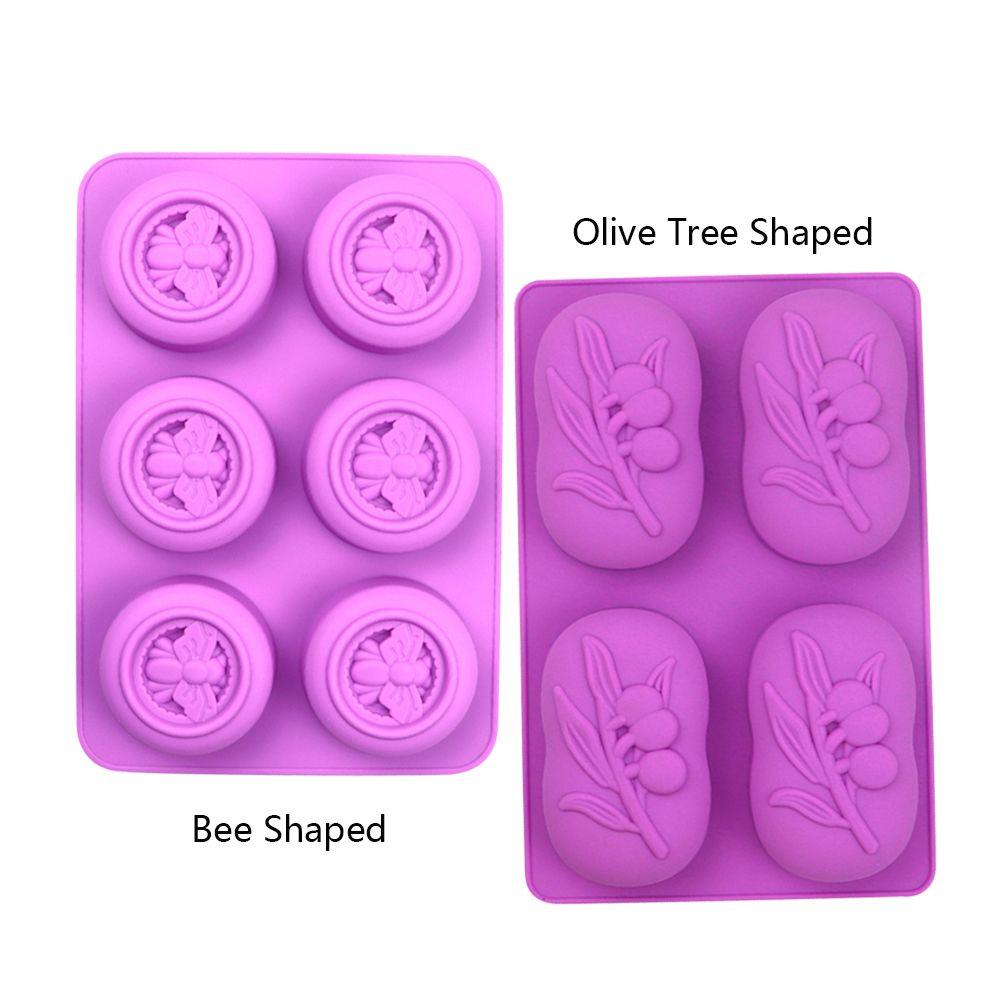 Вечеринка Силиконовый Ручная работа DIY Ремесло 3D Искусство Восковая форма Форма для торта из смолы Форма для мыла В форме оливковых листьев